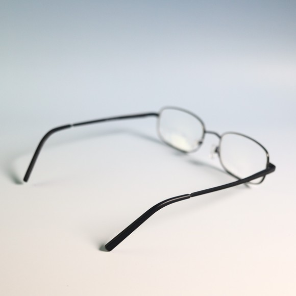 Peachtree 7719 Eyeglasses Capri Black 56-19 145 slim frame rectangle rim N5 - Picture 6 of 11
